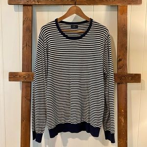 J Crew Harbor Cotton Crewneck Sweater- L